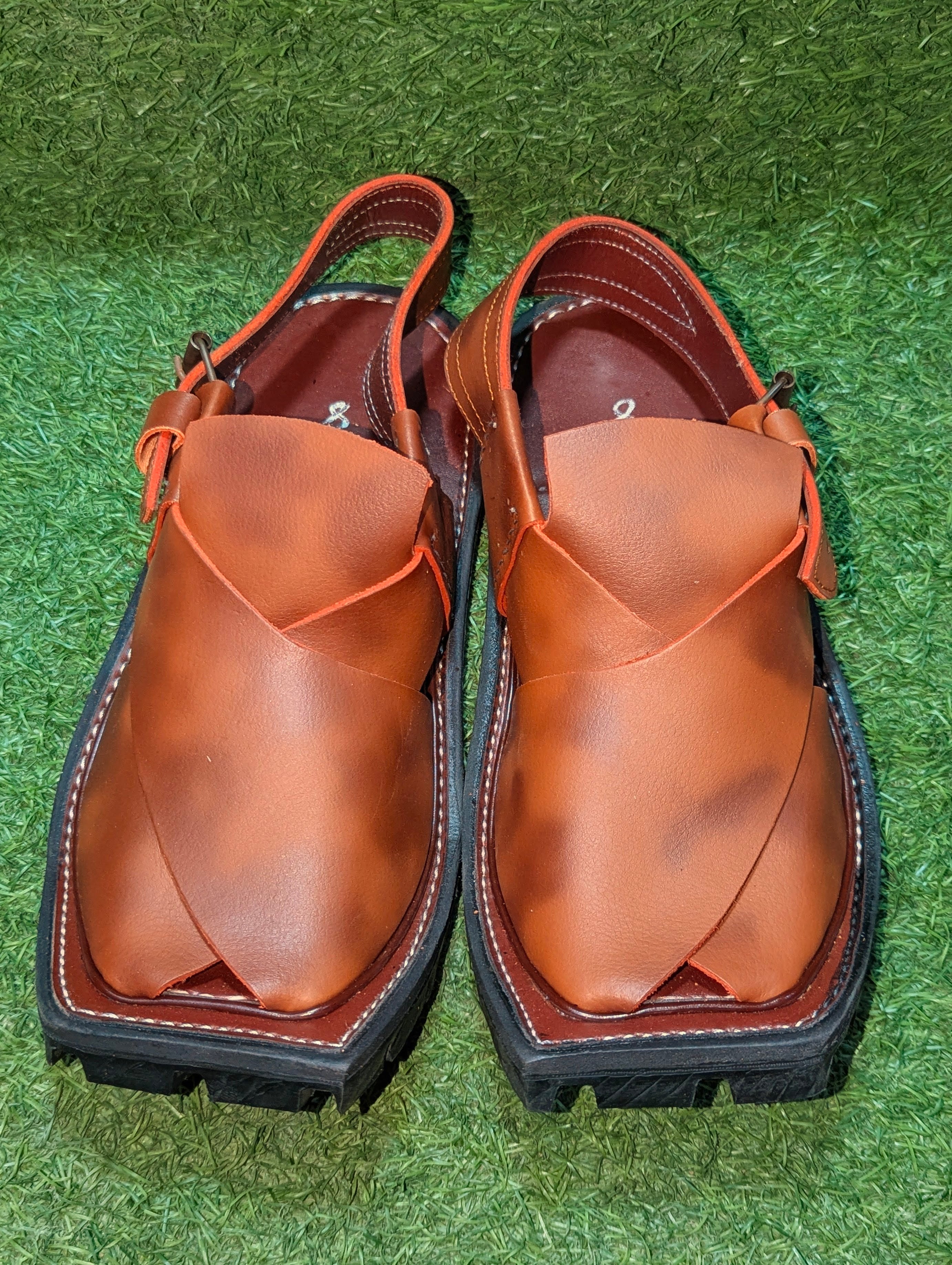 Peshawari Chappal – Classic Heritage Edition (Tan Brown)